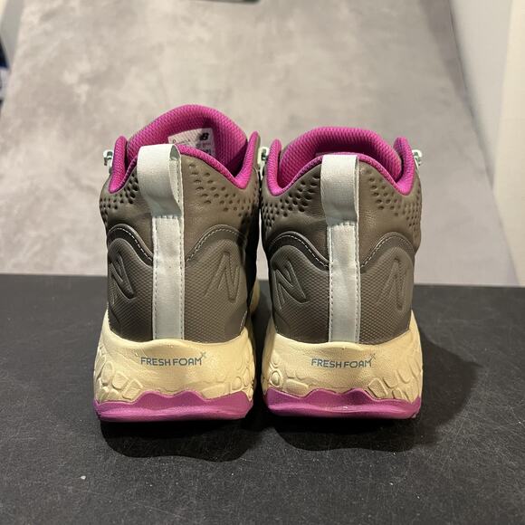 New Balance Fresh Foam X Hierro Womens 9.5 D Brown Gore-Tex Vibram Trail Hiking - Picture 5 of 9